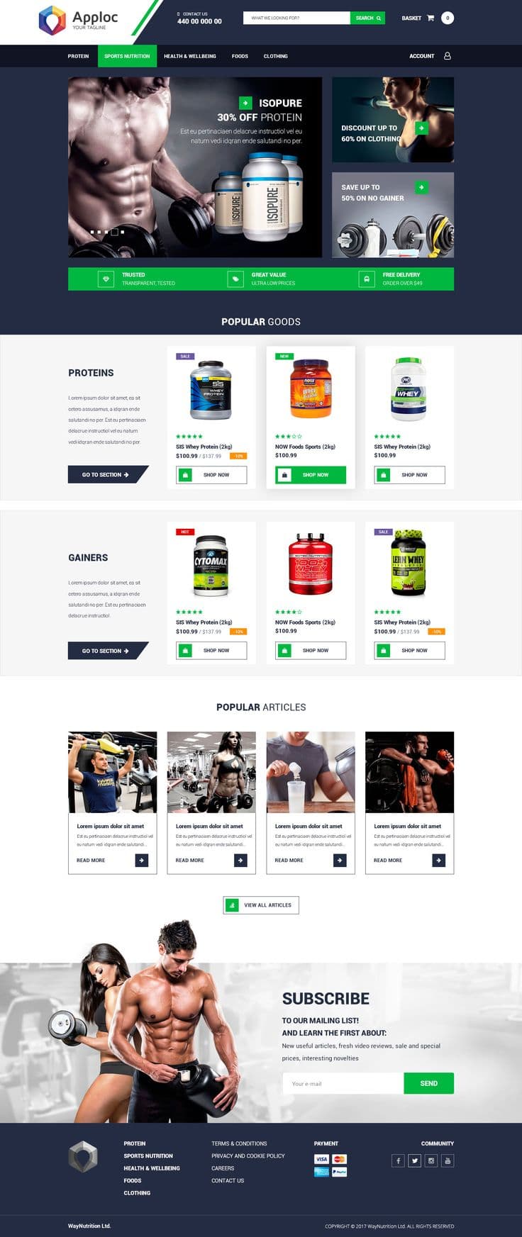 Suplementos & Fitness